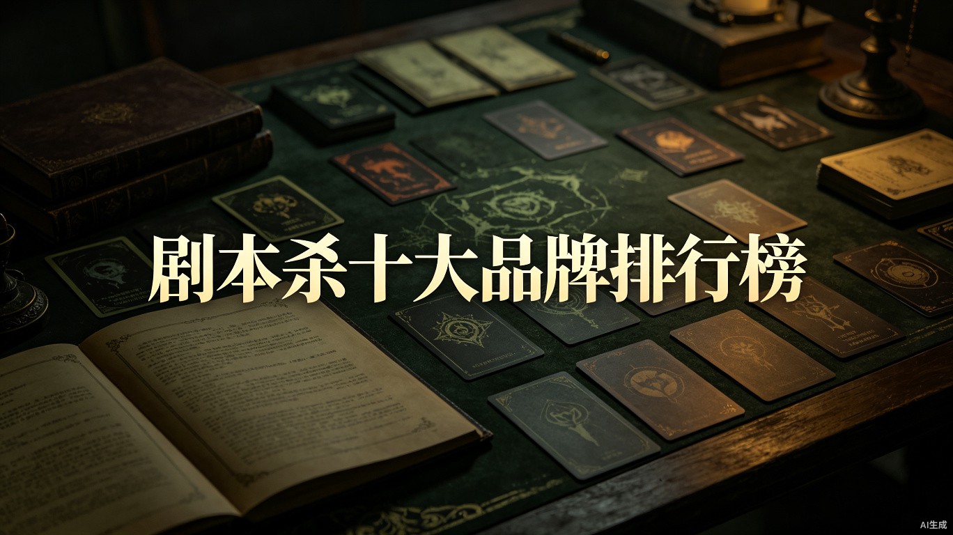 2026年剧本杀十大品牌排行榜