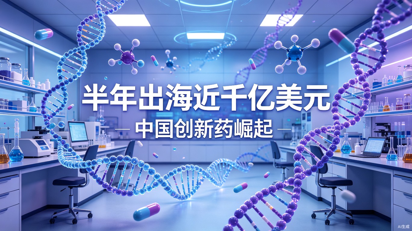 半年出海近千亿美元：中国创新药正在改写全球医药格局