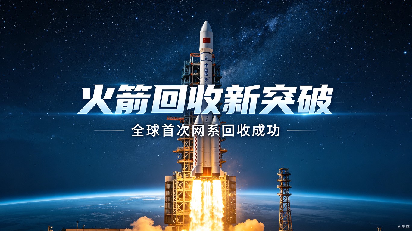 火箭回收不再是马斯克专属：中国长征十号乙首飞成功，全球首次网系回收意味着什么