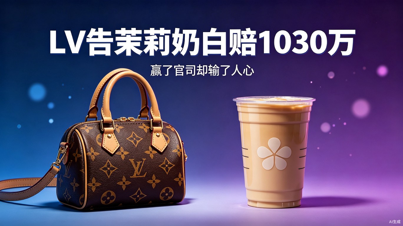 LV告茉莉奶白判赔1030万：赢了官司为什么却输了中国人的心