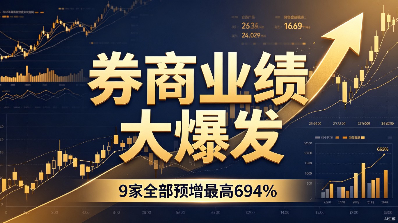 9家券商中期业绩全部预增：天风最高涨694%，行业拐点到了吗