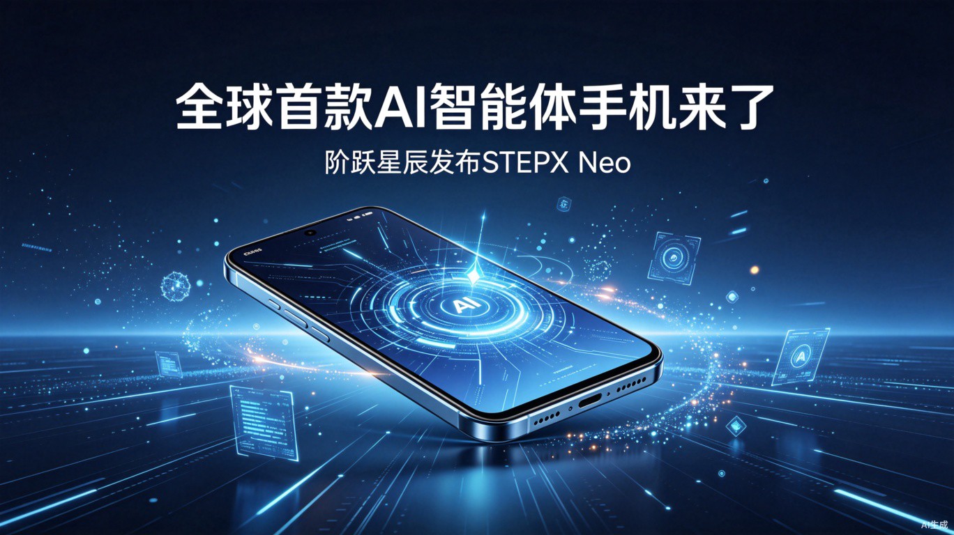 全球首款AI智能体手机来了：阶跃星辰发布STEPX Neo，手机从此不再是手机