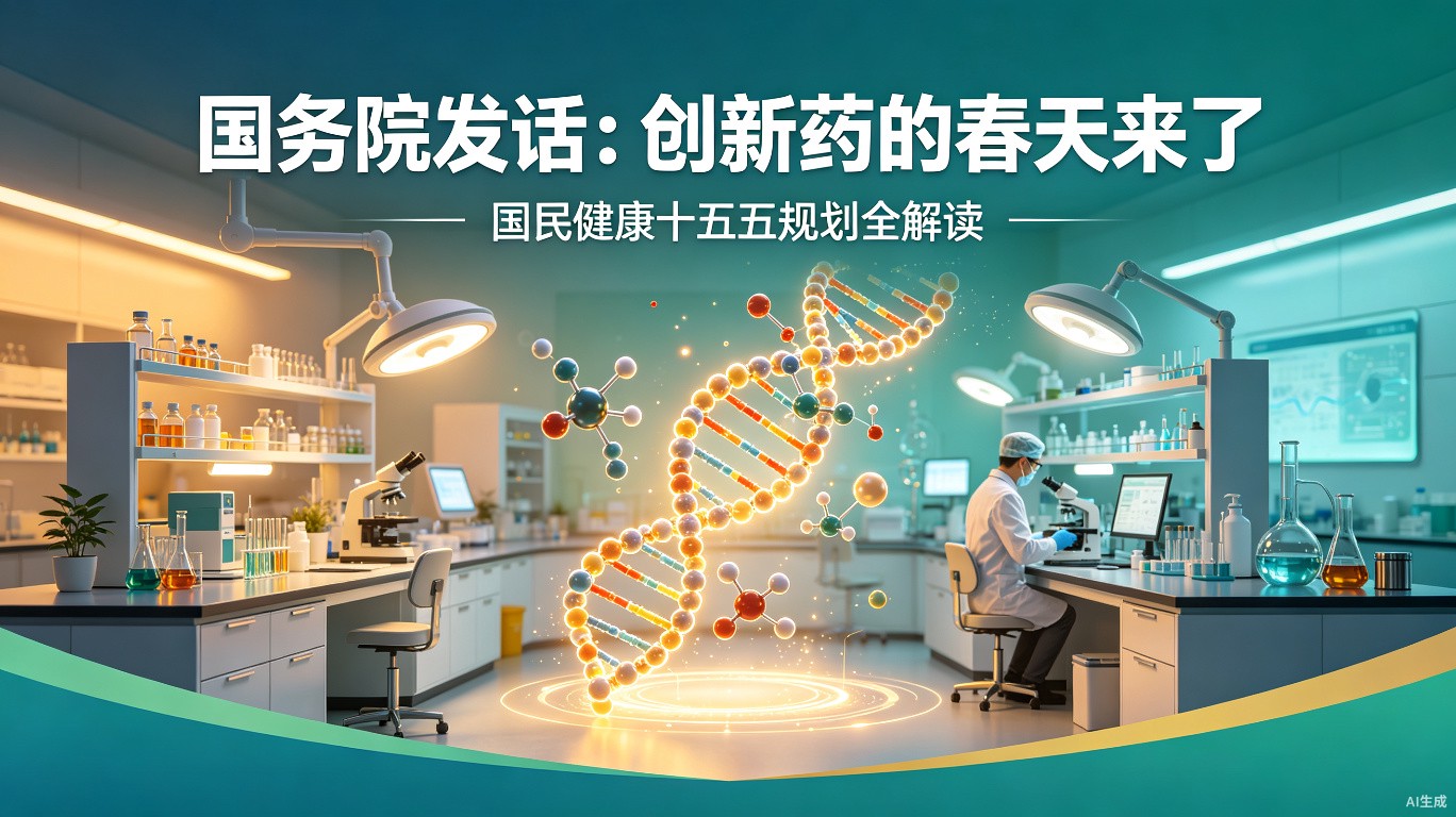 国务院发话：创新药的春天真的来了，十五五规划给行业吃下定心丸