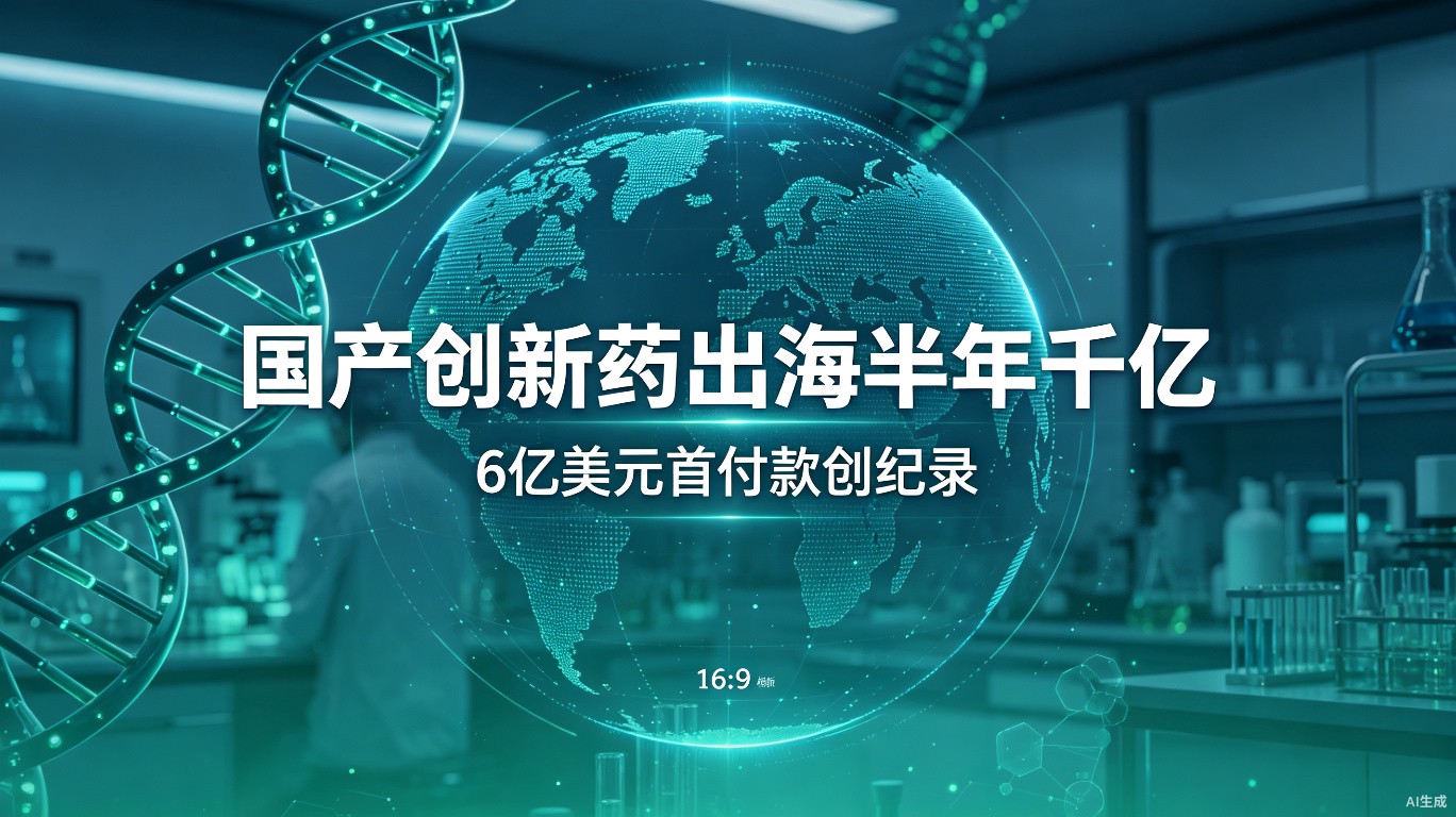 国产创新药出海半年干到千亿美元：不是卖青苗，是真刀真枪抢阵地