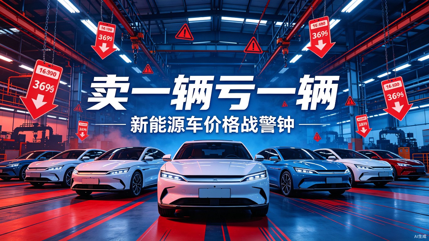 卖一辆亏一辆的新能源车：不是价格战的狂欢，是全行业的警钟