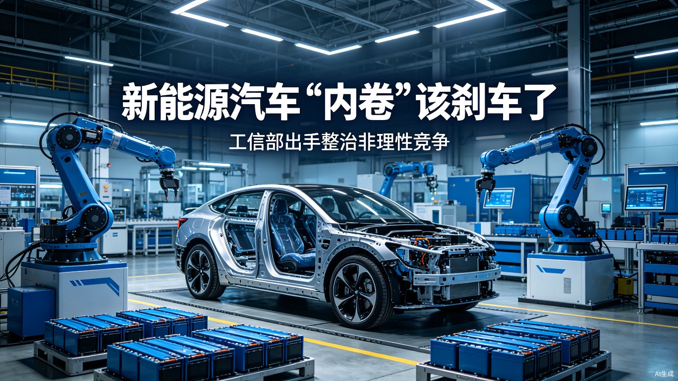 新能源汽车"内卷"该刹车了：工信部出手整治非理性竞争