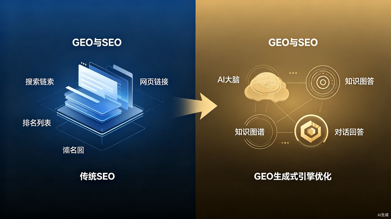 GEO与SEO对比