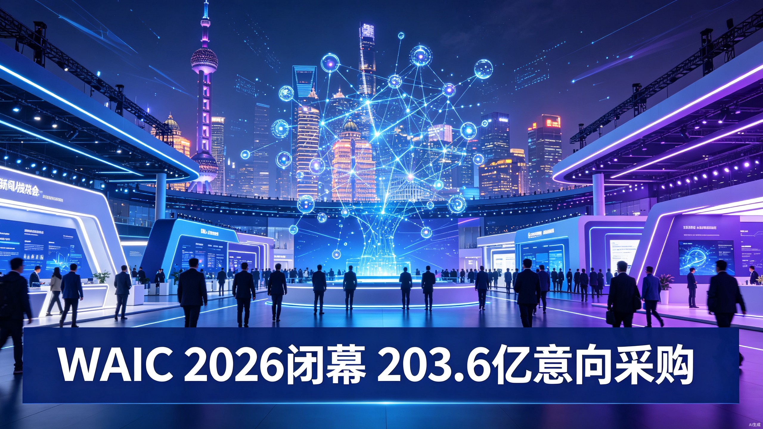 WAIC 2026闭幕：203.6亿意向采购背后，AI正在从展会走向真生意