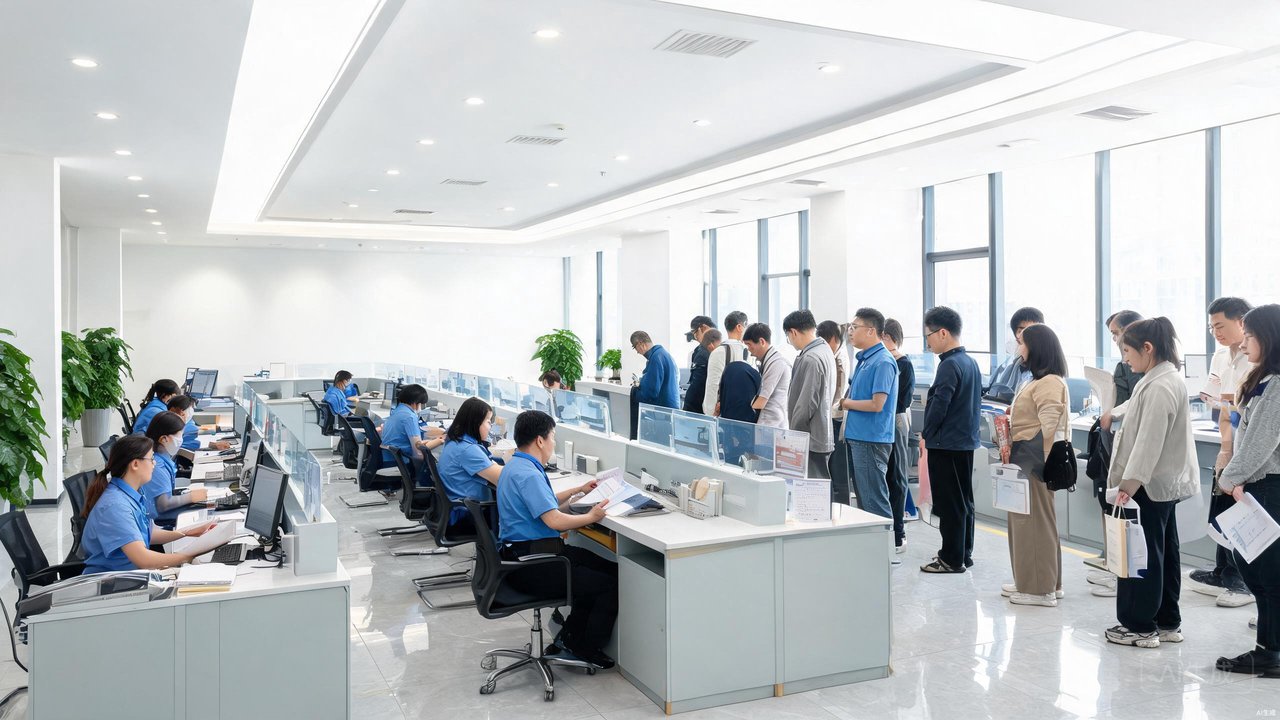 政务服务中心办理房产交易