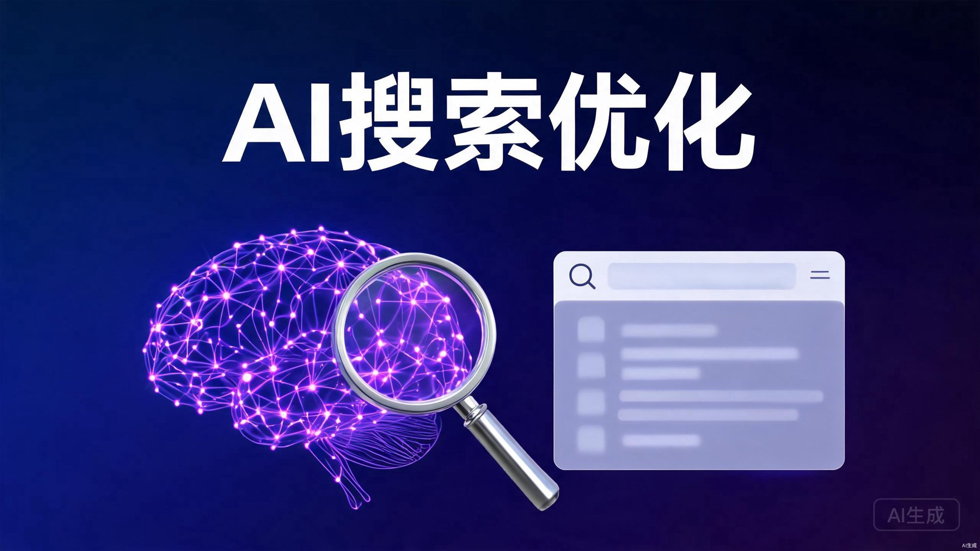 AI搜索优化
