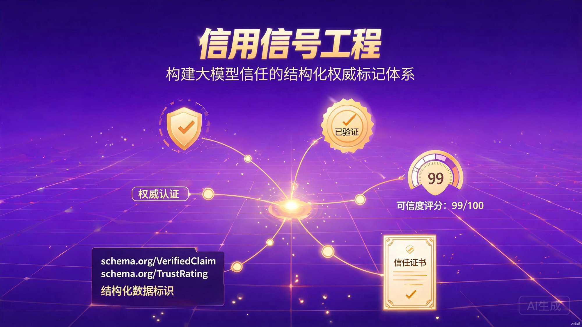 信用信号工程：构建大模型信任的结构化权威标记体系