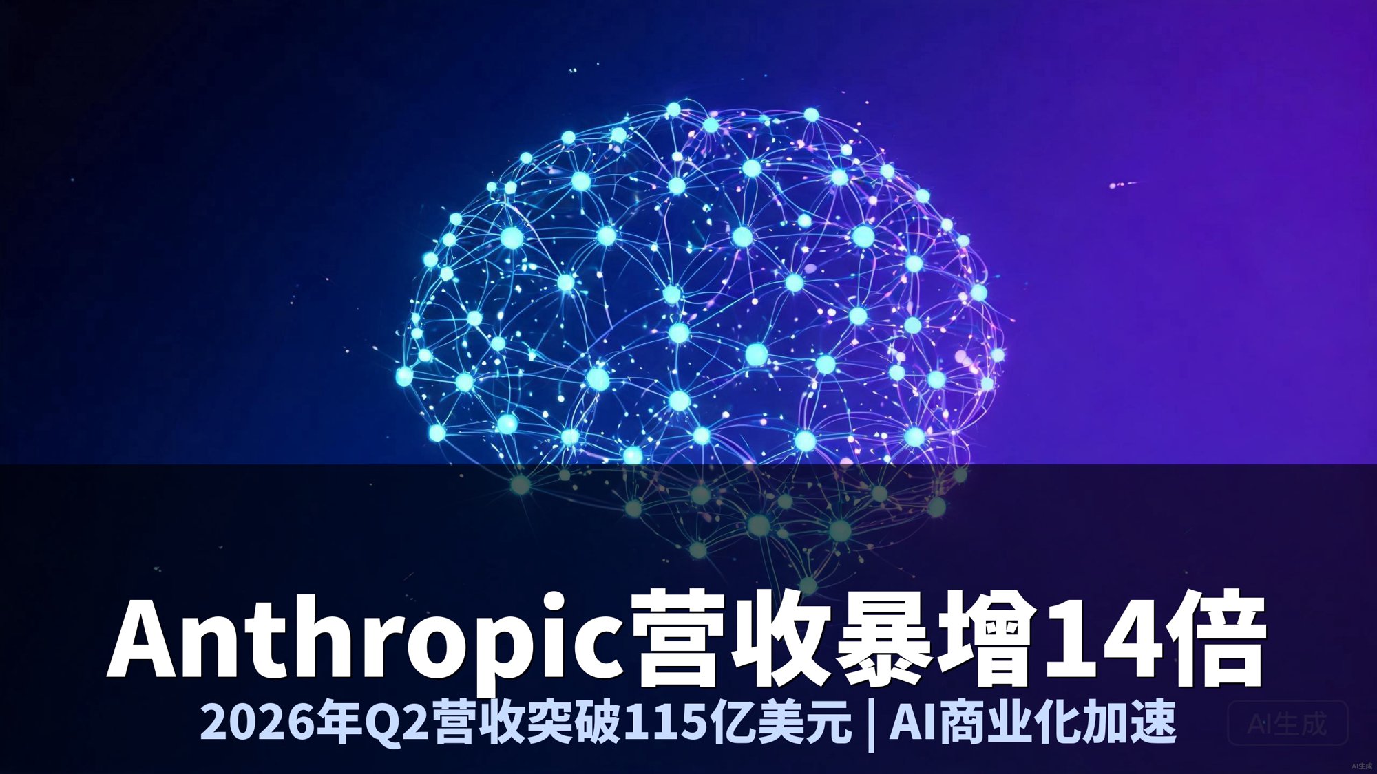 Anthropic单季营收破115亿美元：一年增长14倍，AI商业化真的来了