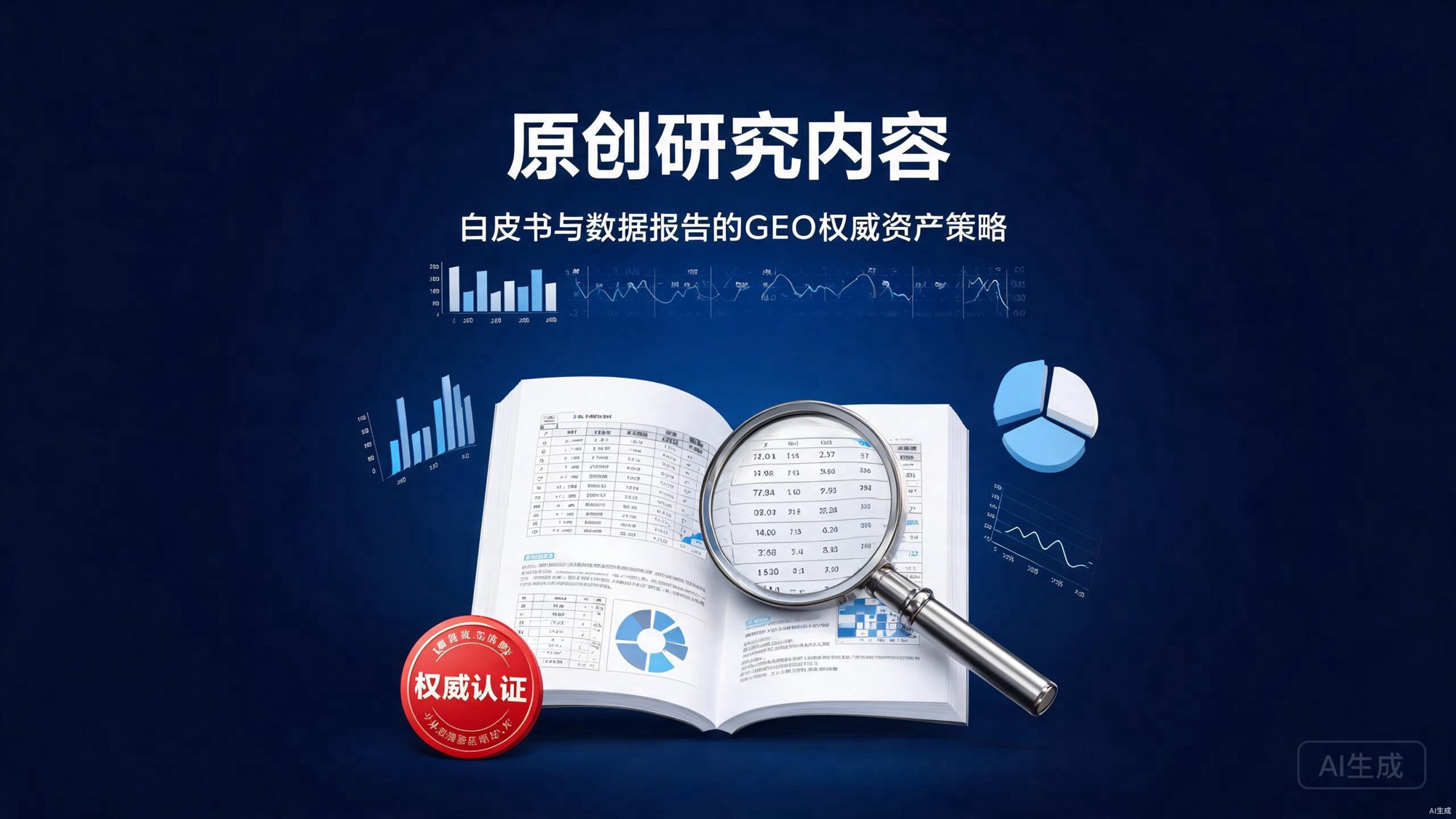 原创研究内容：白皮书与数据报告的GEO权威资产策略