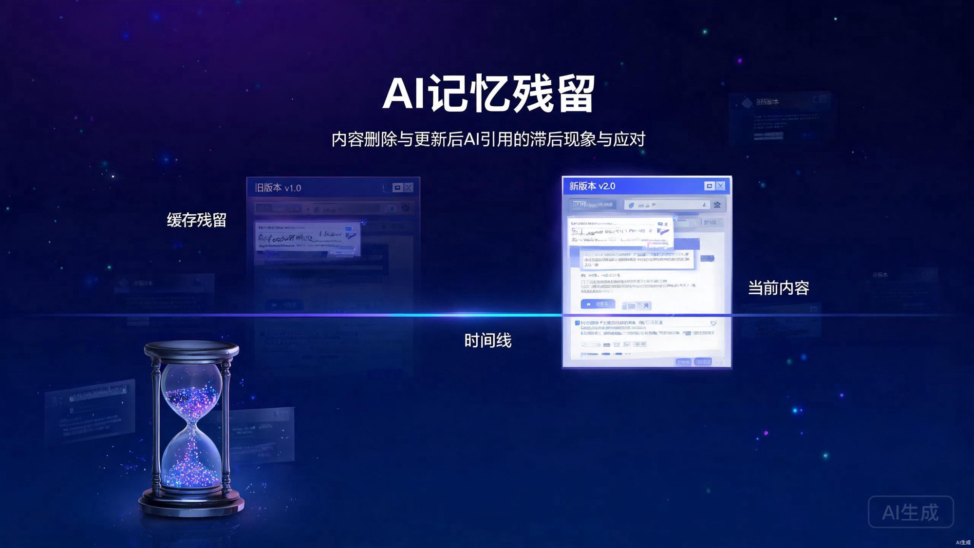 AI记忆残留：内容删除与更新后AI引用的滞后现象与应对