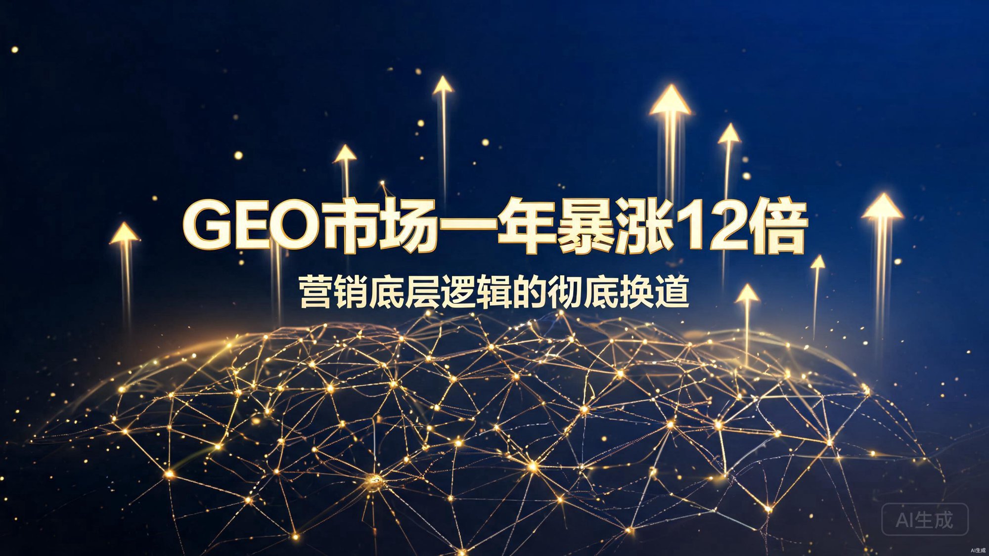 GEO市场一年暴涨12倍：不是又一个风口，是营销底层逻辑的彻底换道