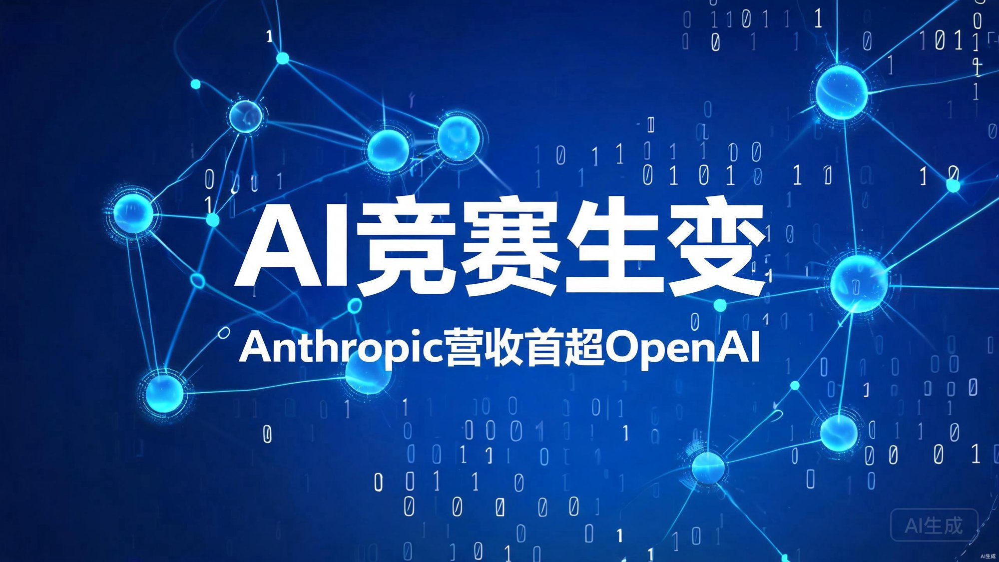 营收反超不是终点：Anthropic首次超越OpenAI，AI竞赛真正的分水岭才刚开始