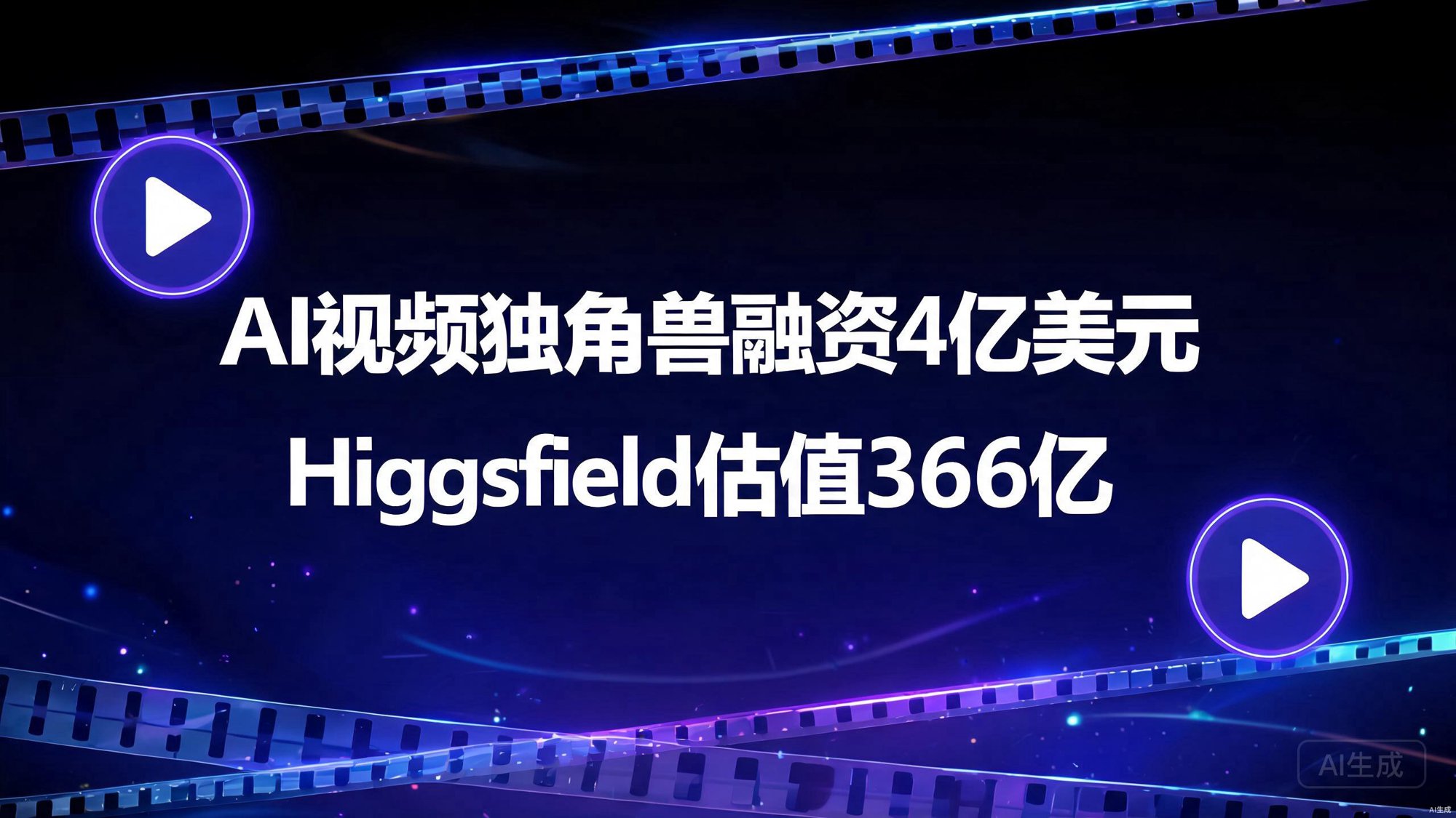 成立两年估值366亿！AI视频独角兽Higgsfield再融4亿美元，高盛英特尔都来了