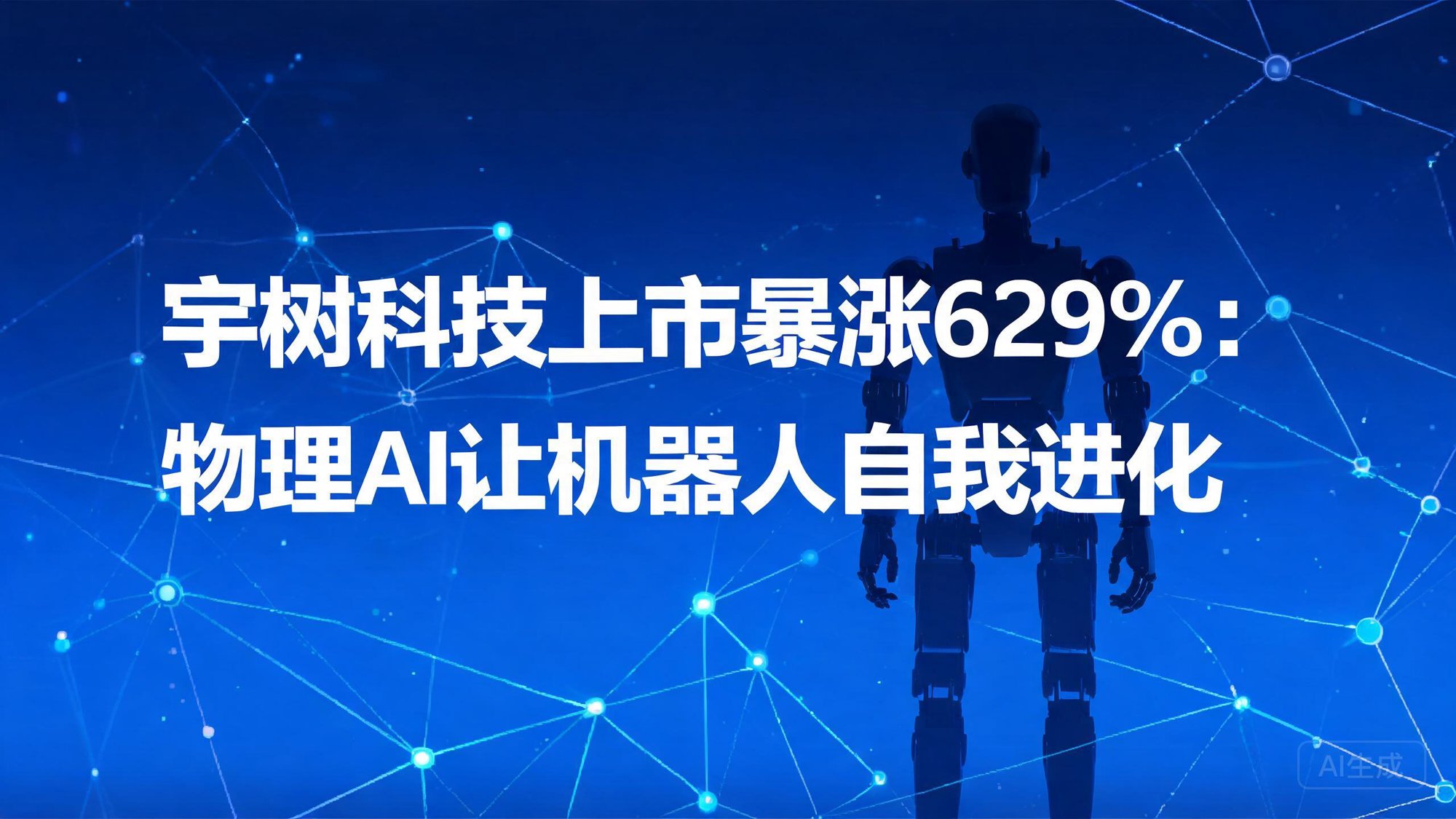 宇树科技上市暴涨629%：90后首富砸钱做物理AI，机器人要开始自我进化了