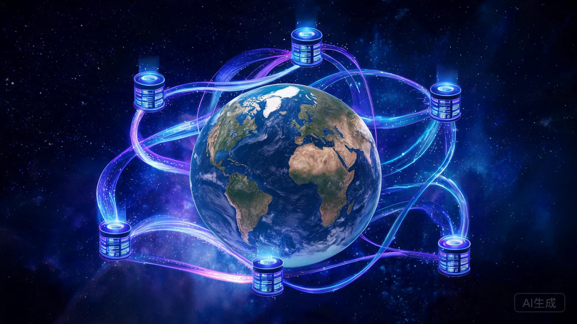 全球云计算网络概念