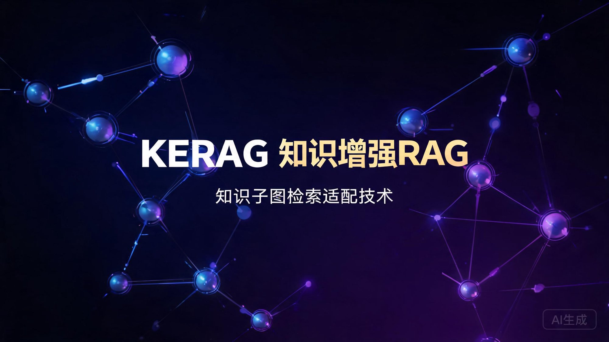 KERAG：知识增强检索增强生成与GEO知识子图适配技术