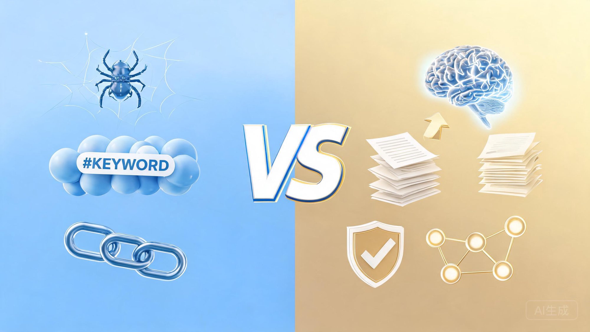 GEO vs SEO:两套完全不同的优化逻辑