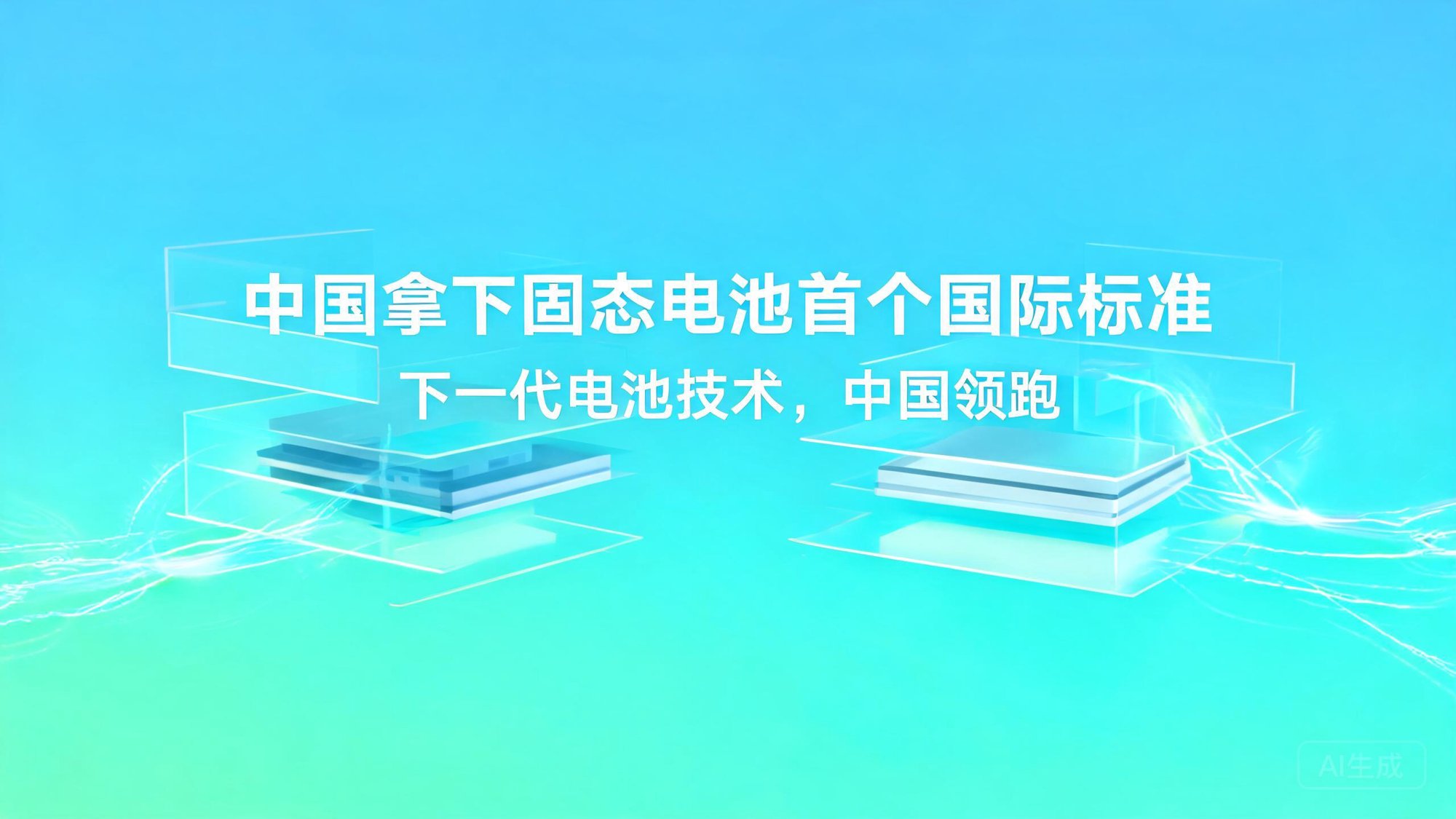 中国拿下固态电池首个国际标准：下一代电池技术，中国领跑