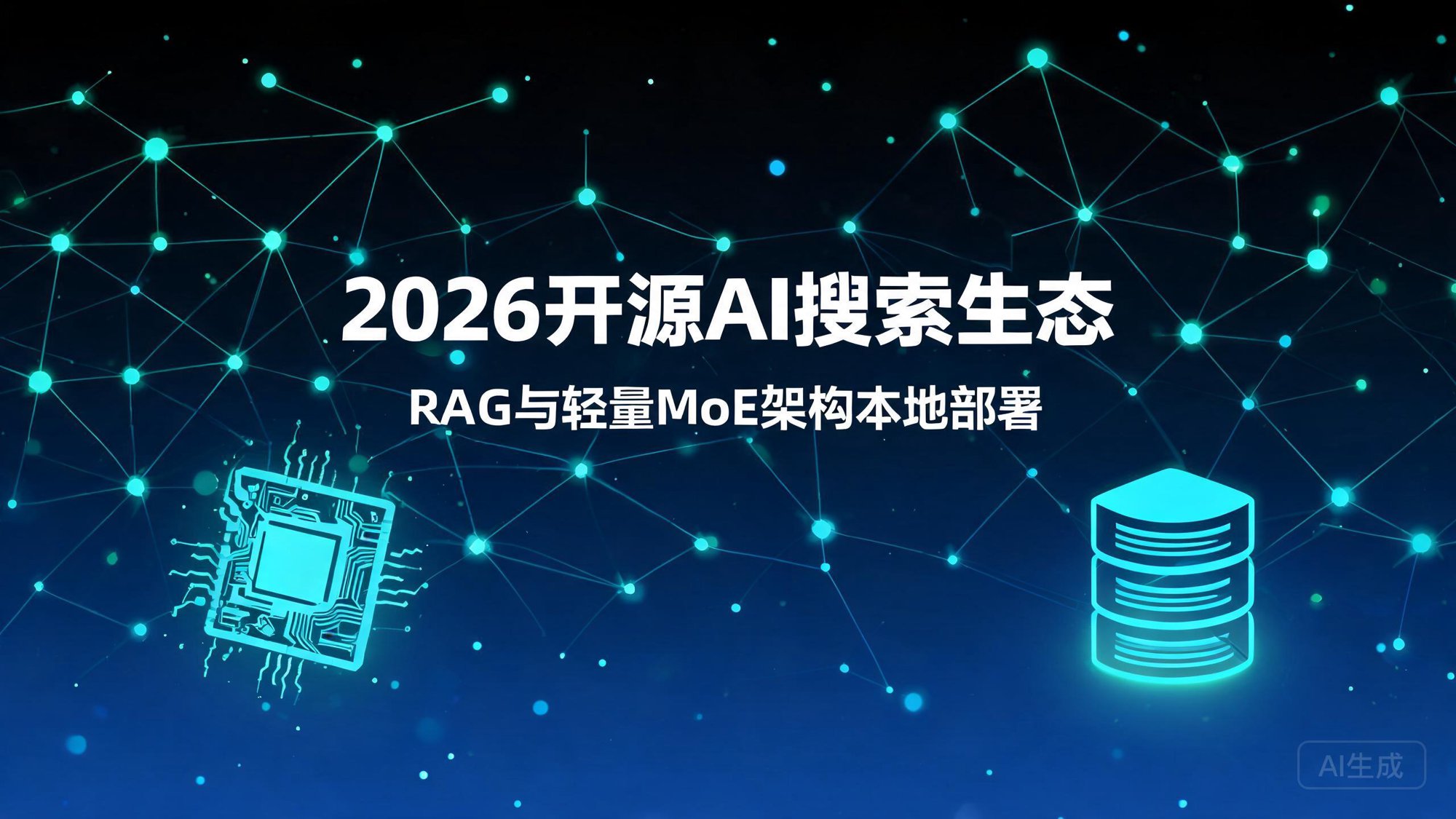 2026开源AI搜索生态：RAG与轻量MoE架构的本地部署与GEO适配