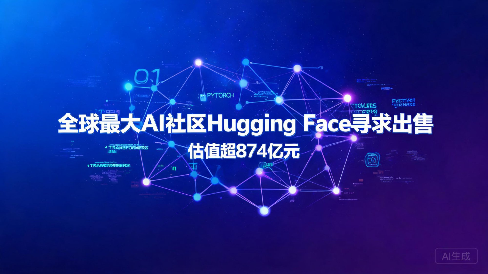 全球最大AI社区Hugging Face寻求出售，估值超874亿元