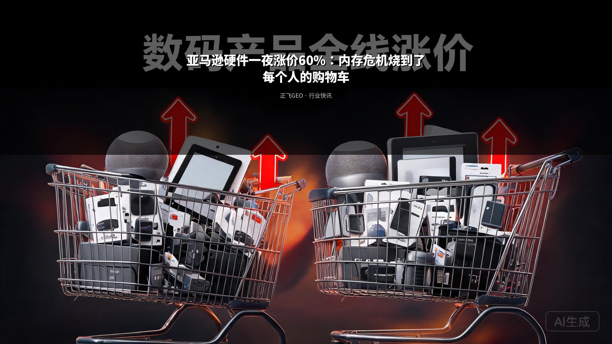 亚马逊硬件一夜涨价60%：内存危机烧到了每个人的购物车
