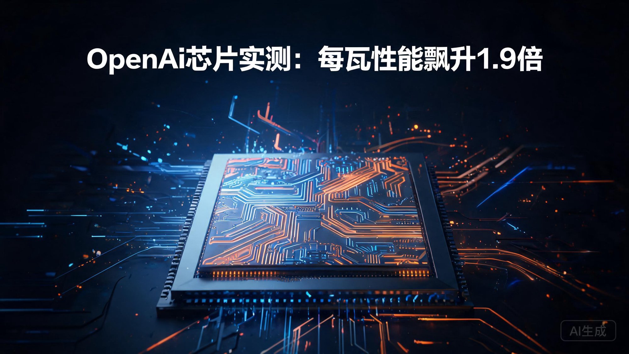 OpenAI芯片实测成绩出炉，每瓦性能最高提升1.9倍，英伟达的护城河还能守多久？